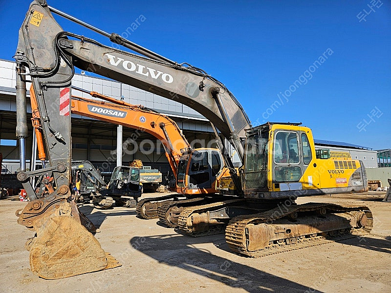 볼보 EC290BP 2009년식 10 궤도형 중고굴삭기--0